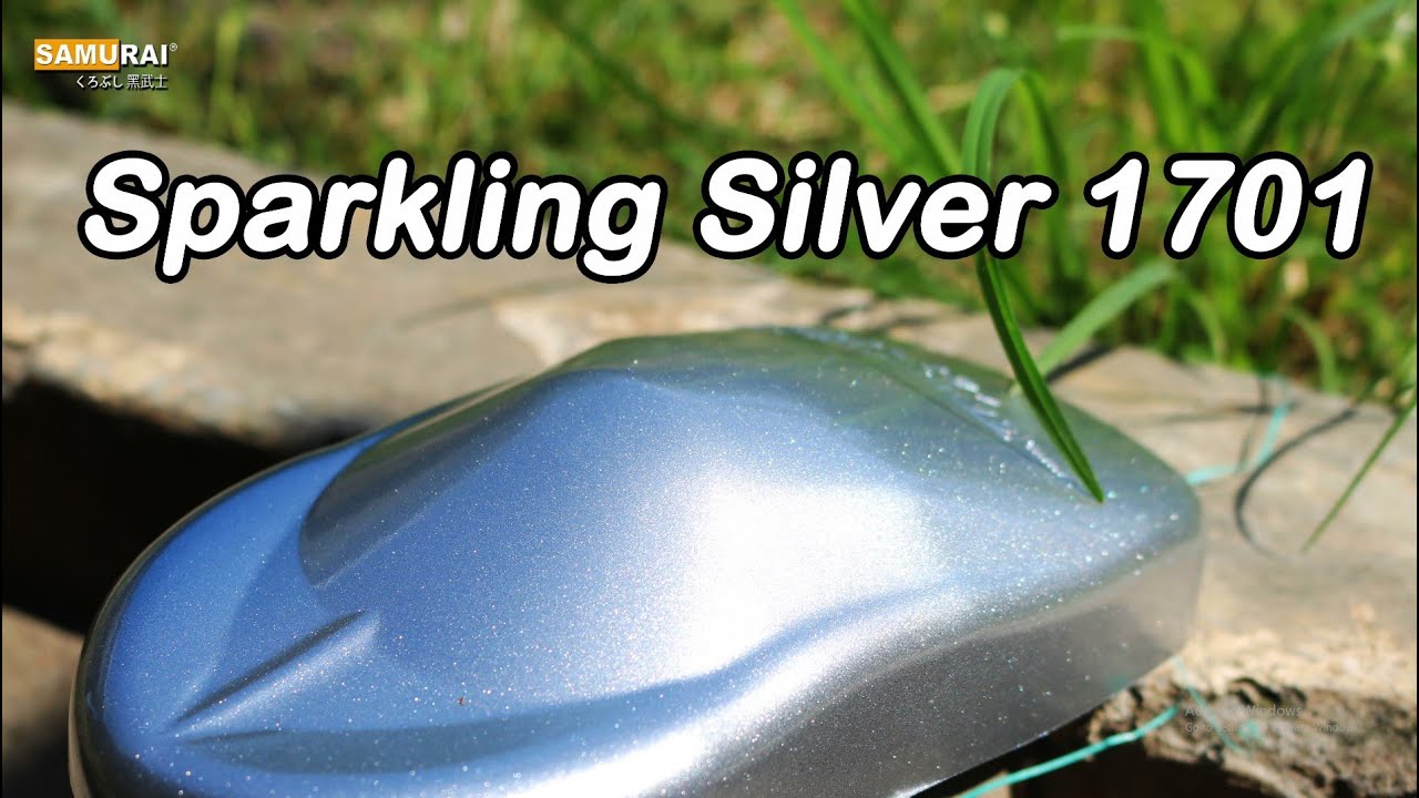 Samurai Paint : Tips Pengecatan Sparkling Silver 1701