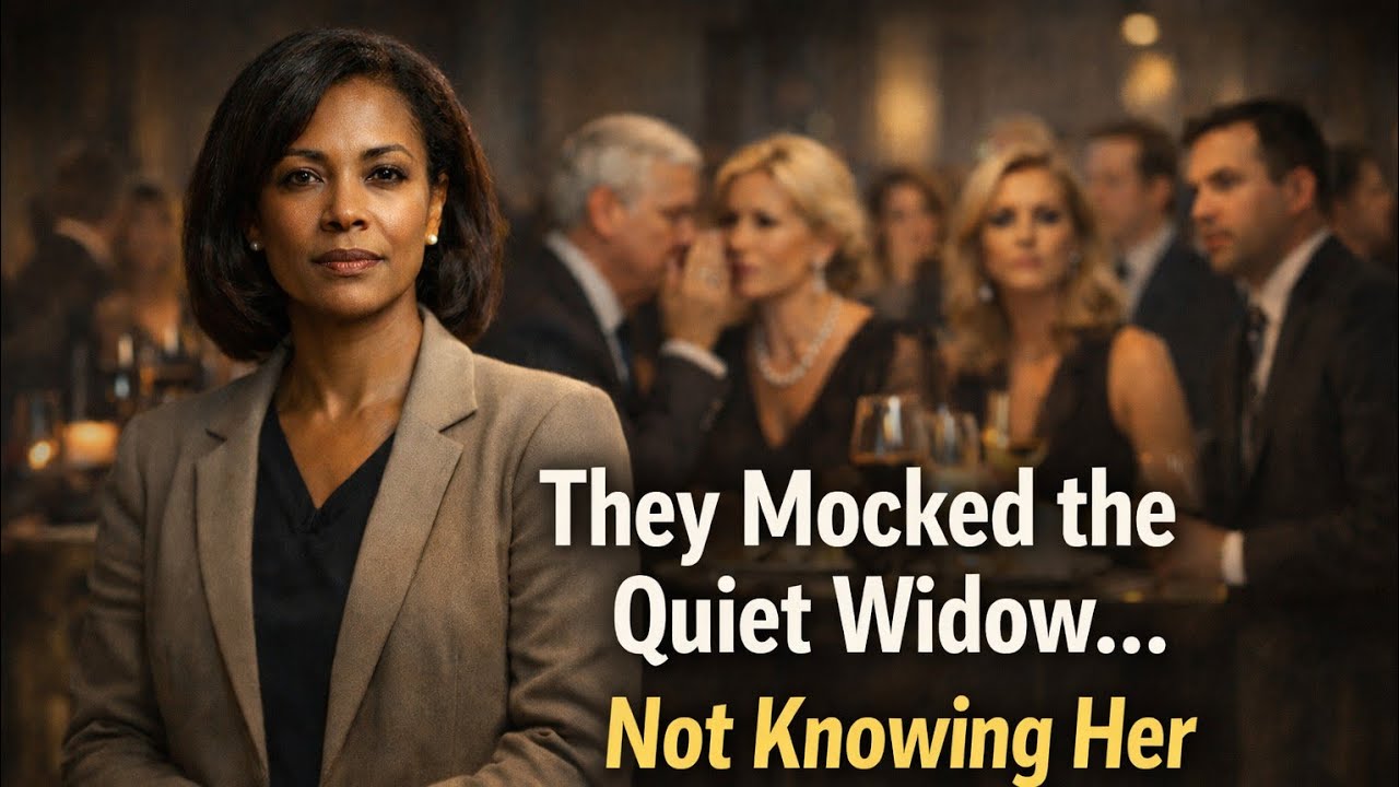 They Mocked the Quiet Widow… Not Knowing Her Hidden Fortune