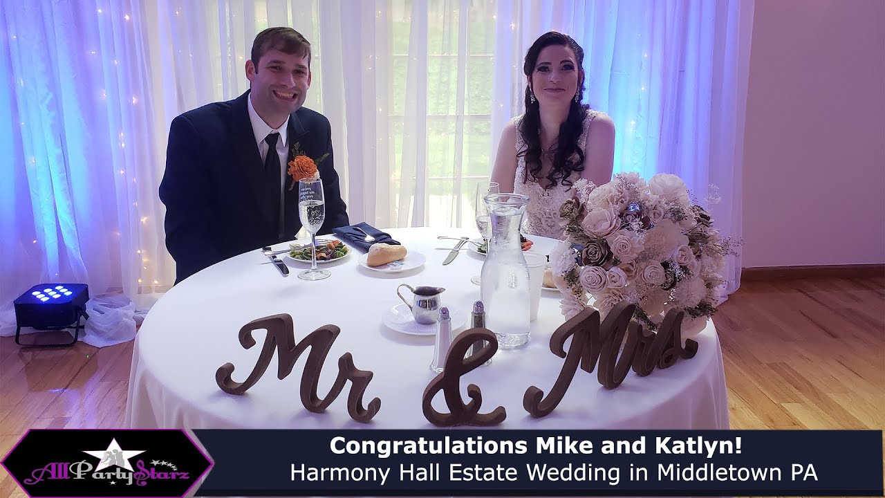 Harrisburg Wedding DJ Review, Wedding @ Harmony Hall Estate Middletown, Wedding DJ Harrisburg PA