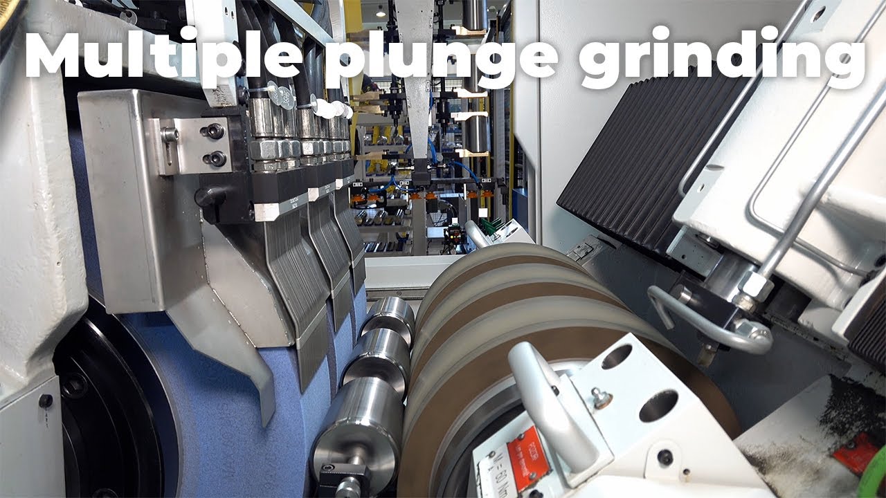 Profil diameter grinding of heavy roller bearings | JUNKER | Grinding machines