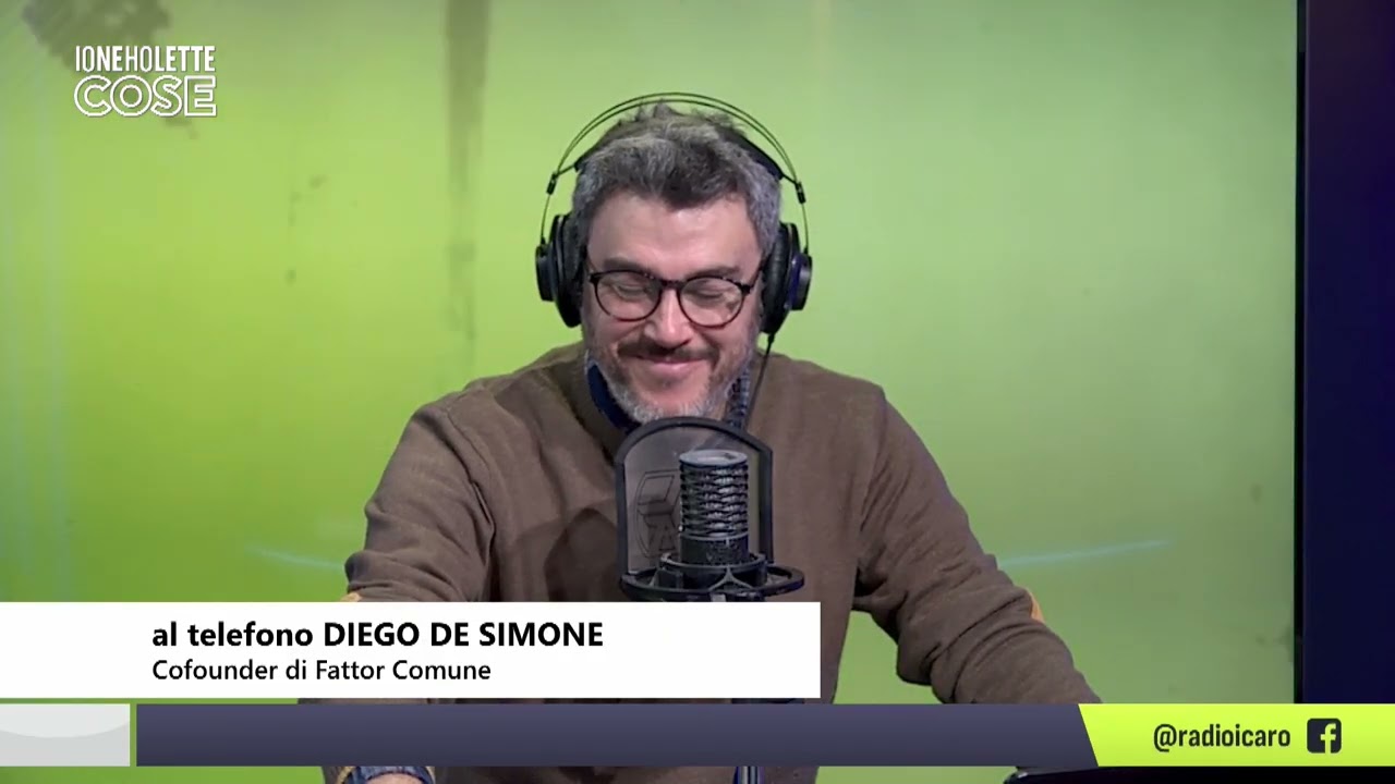 Intervista a Diego De Simone su Radio Icaro dopo Jump'in Robotica