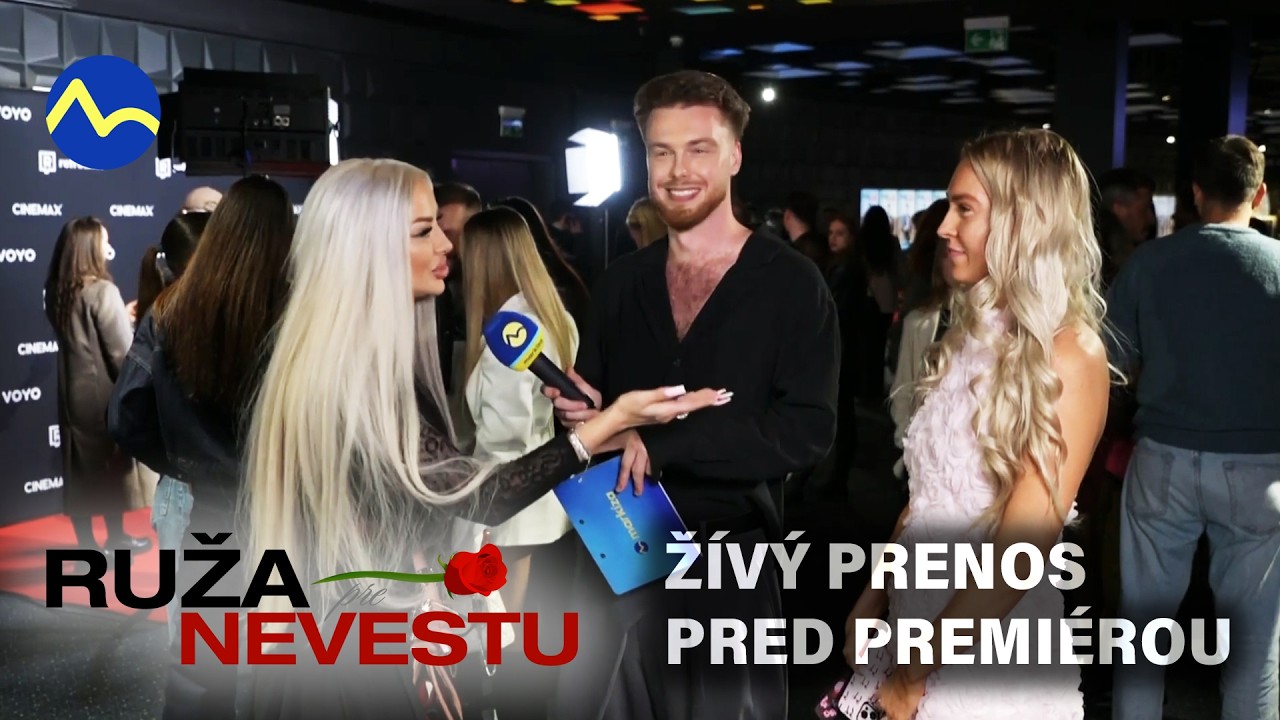 Premiéra v kine Ruža pre nevestu IV. | zo živého vysielania