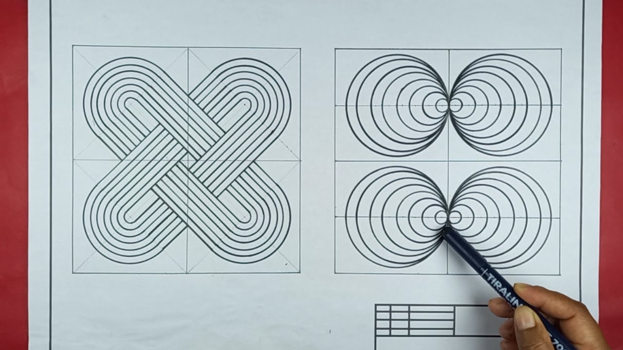 MANEJO DE COMPÁS EJERCICIO DE APLICACIÓN FÁCIL