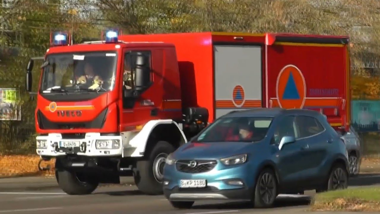 [🚨Neuer SW-KatS, NKTW unm.🚒] Einsatzfahrten 》(teile) 1.Brandschutzbereitschaft || Berliner Feuerwehr