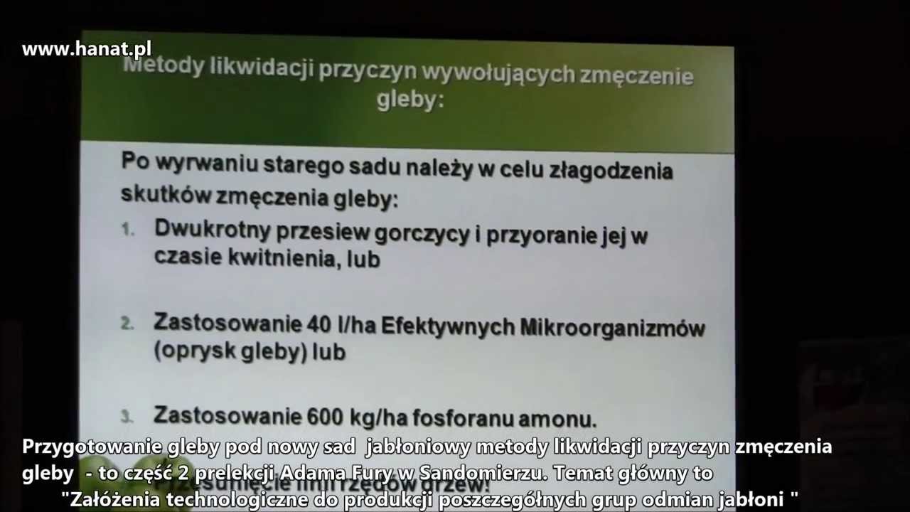 Przygotowanie gleby pod sad - Adam Fura