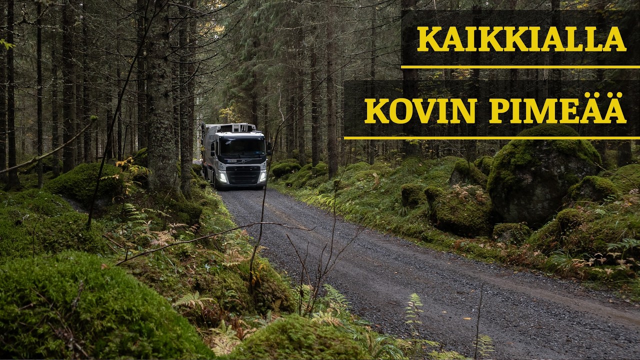 Roskien keruuta pikkupitäjän metsissä - Onko tämä työ terveellistä?