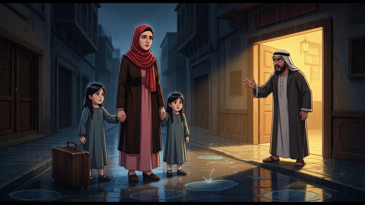 حكاية الزوجة التي طردها زوجها مع بناتها    فعادت بعد السنين لتقرر مصيره!  قصة مؤثرة واقعية تهز القلو