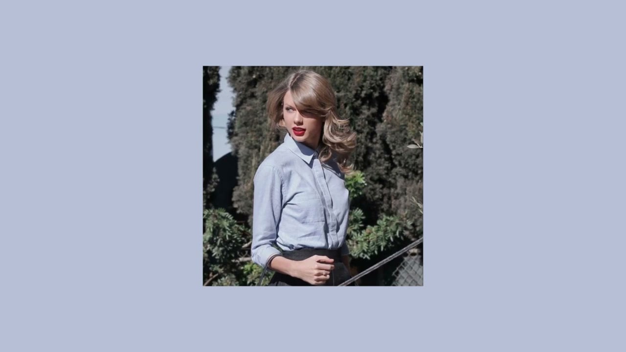 clean - taylor swift (speed up)