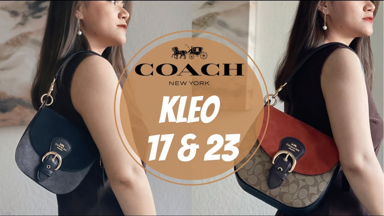 COACH KLEO 17 vs.  KLEO 23 | What fits inside?