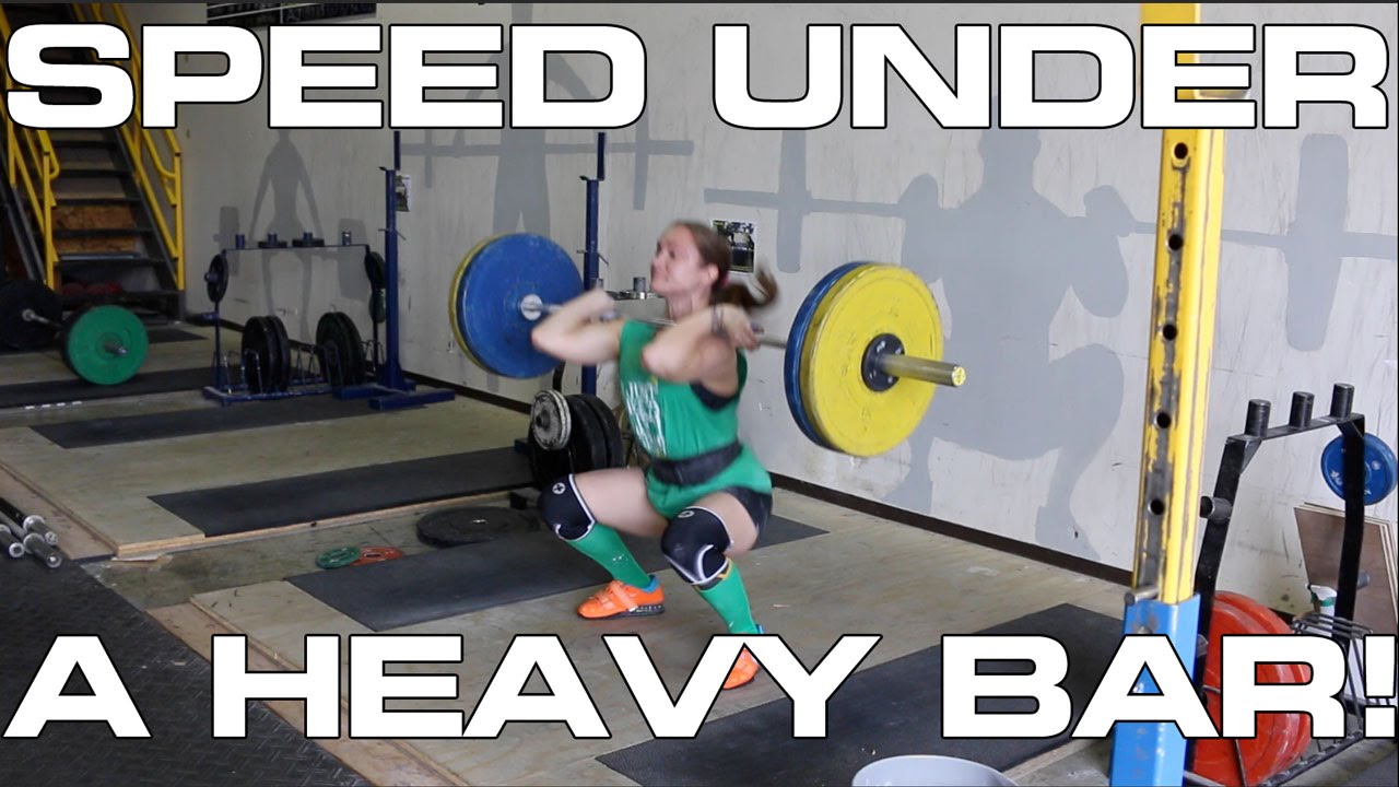 Speed Under a Heavy Bar - Get Under the Bar
