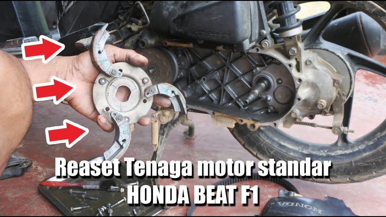 Rubah Tenaga Motor Standar Bertambah | HONDA BEAT F1