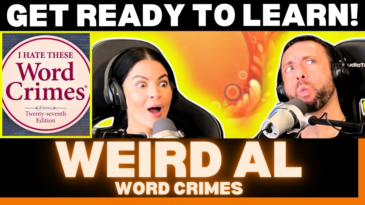 DID THEY PLAY THIS IN CLASSROOMS?! First Time Hearing Weird Al Yankovic - Word Crimes Reaction!