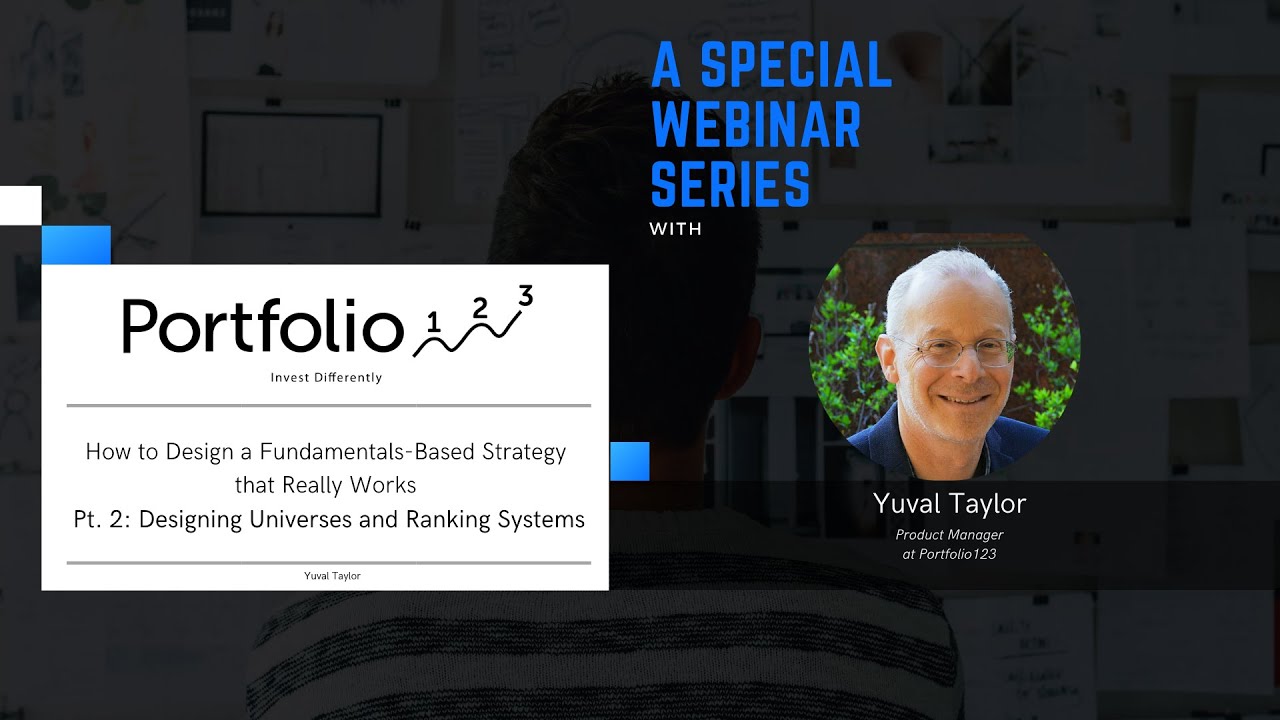 [WEBINAR] Designing Universes and Ranking Systems - Yuval Taylor