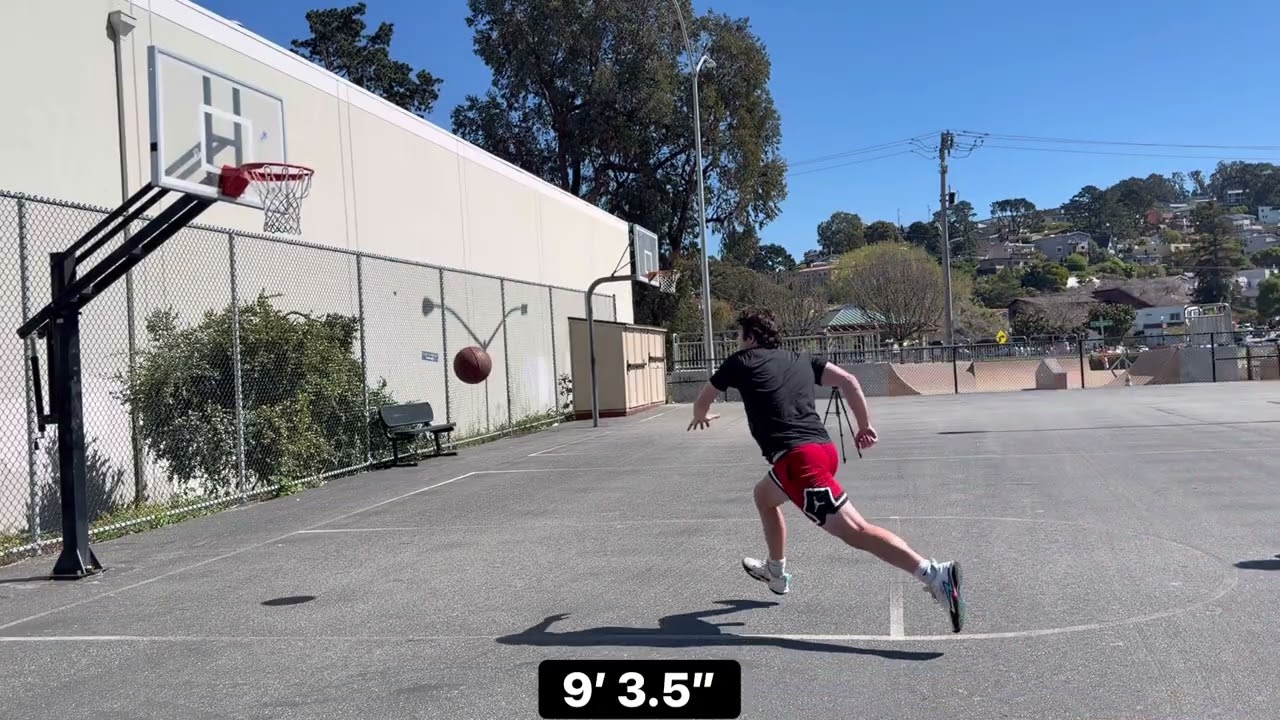 Jumping surprisingly high on week 3 of a high volume training cycle!