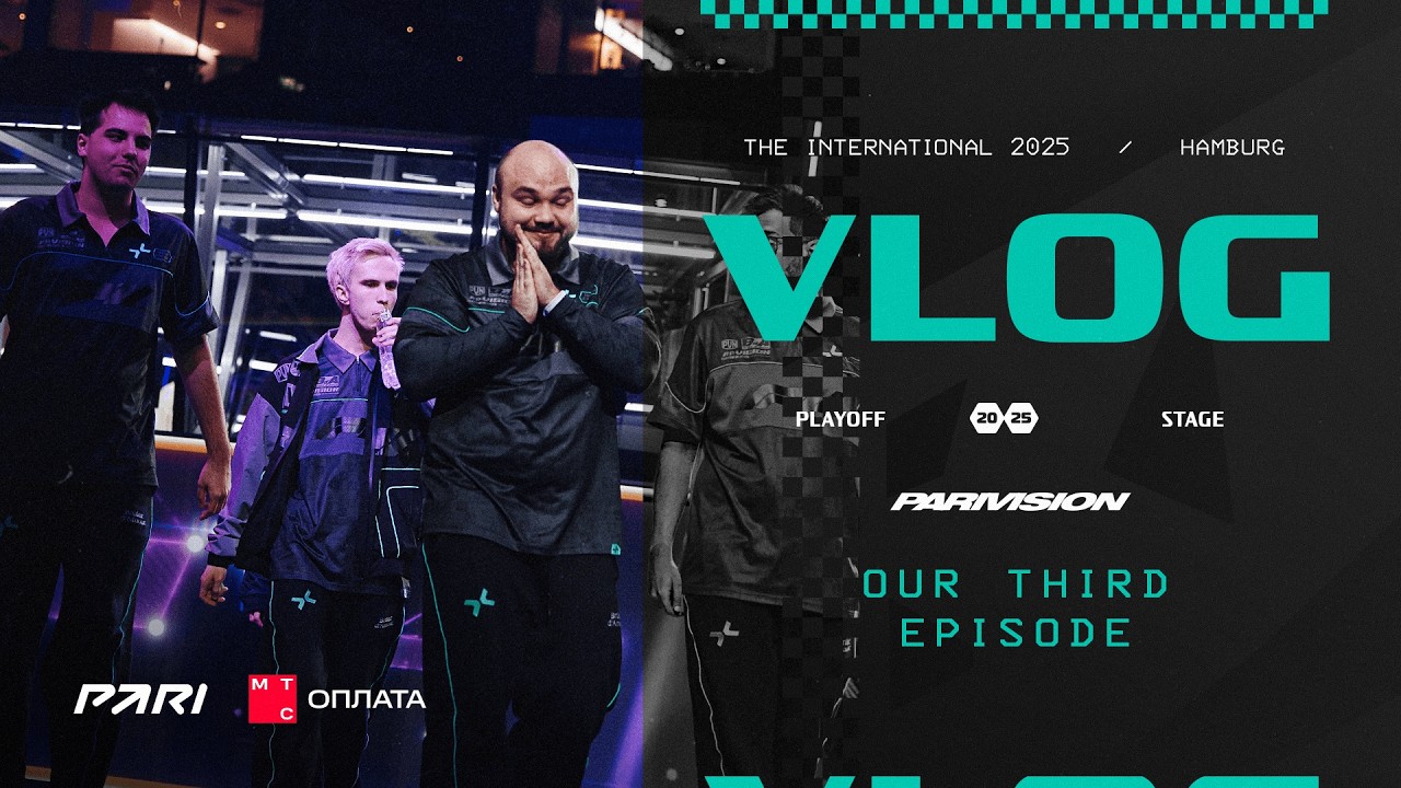 PARIVISION at THE INTERNATIONAL 2025 | VLOG 3 PLAY-OFF