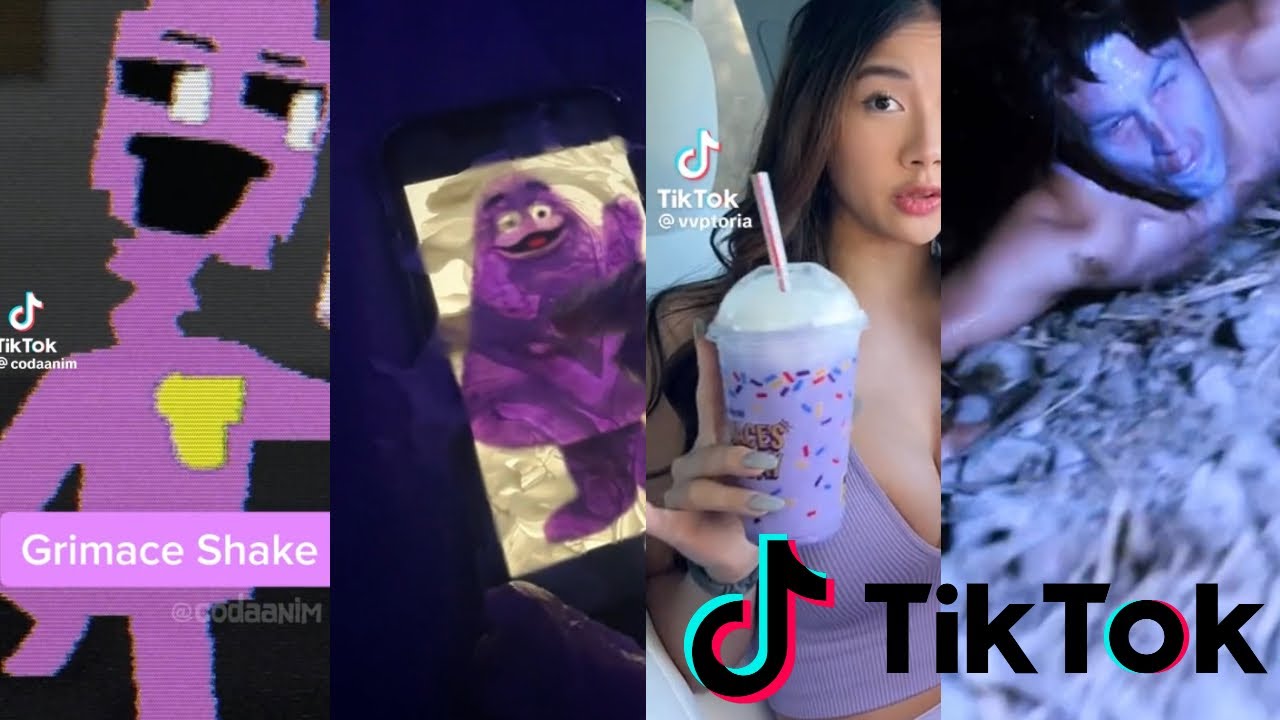 The Grimace Shake Incident Meme TikTok Compilation