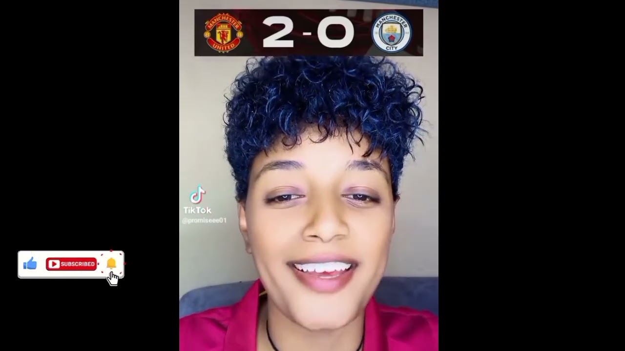 ማንችስተር ዩናዬትድ ማን ሲቲን 2:0 ካሸነፈ በኋላ ታዋቂ tiktokers ምን አሉ??#mensurabdulkeni #habesha #cdsport #ebs 