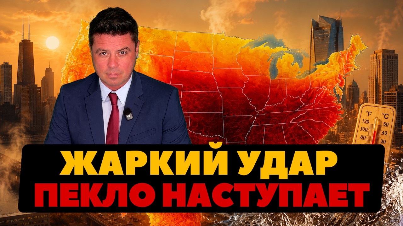 Тысячи людей спасаются от жары. Пекло наступает.