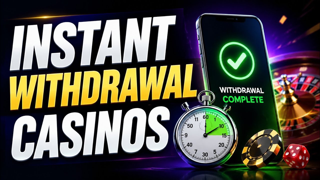 Instant Withdrawal Casinos 🏧 &ndash; Top Fast Payout Casinos With Same Day Cashouts