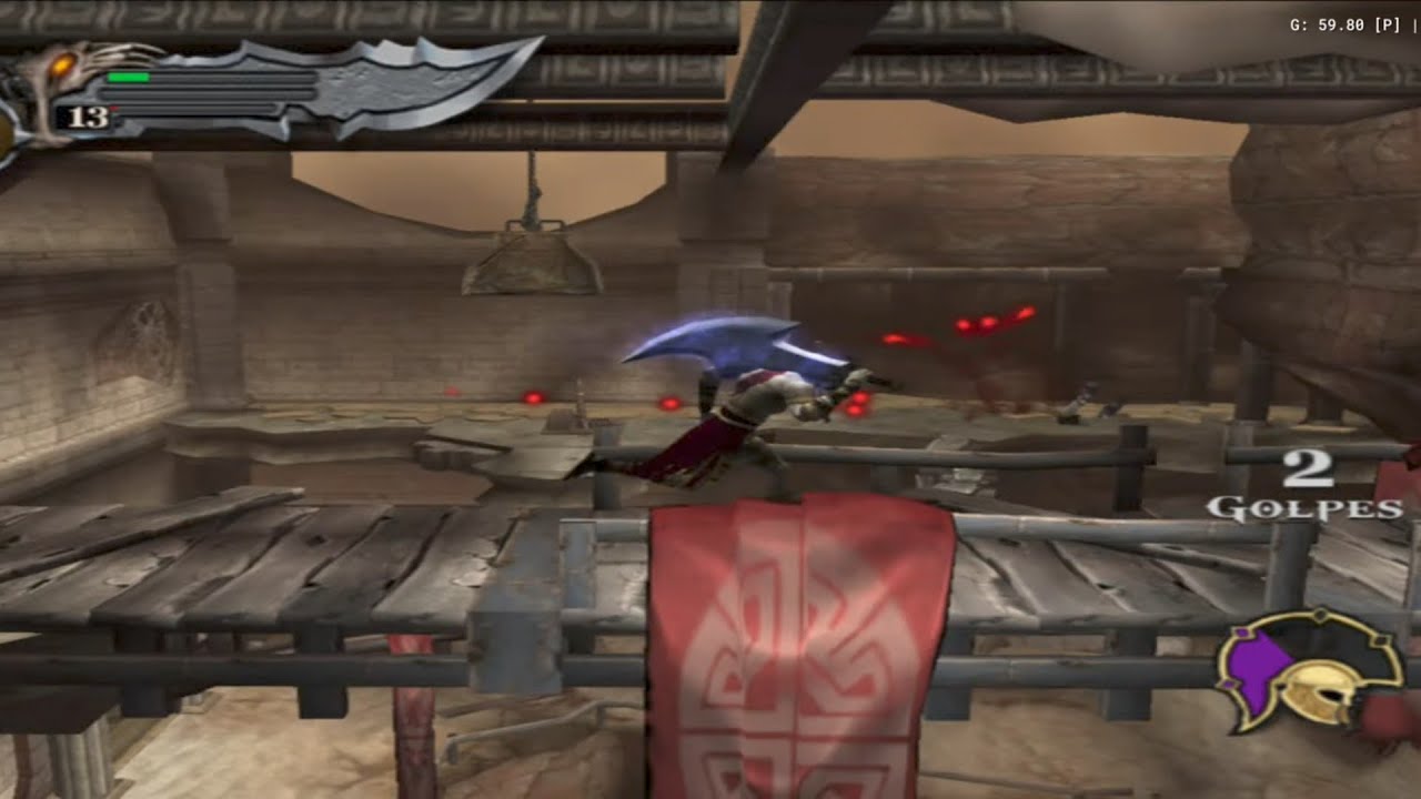 13# parte God of War (2005) (PS2) 1080p #aethersx2 #godofwar #ps2