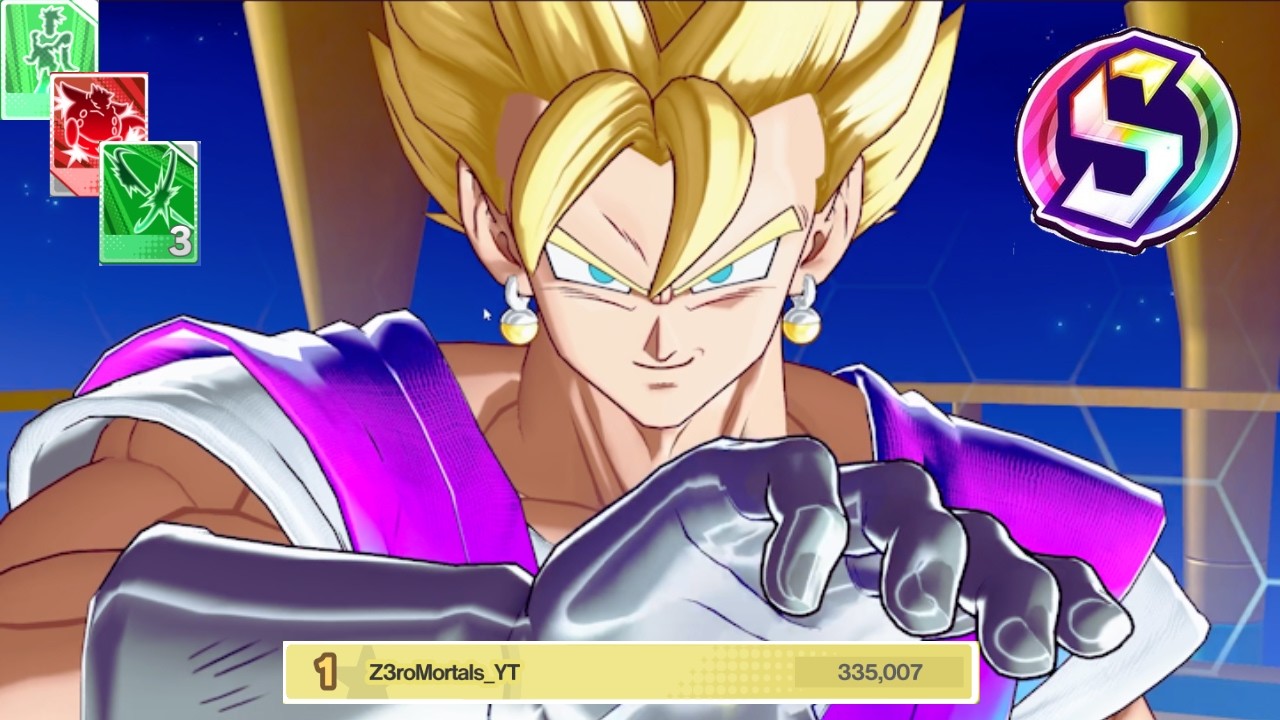 RANK#1 SUPER VEGITO DOMINIATING S RANK | Dragon ball Gekishin Squadra#dragonball#dbz#gekishinsquadra