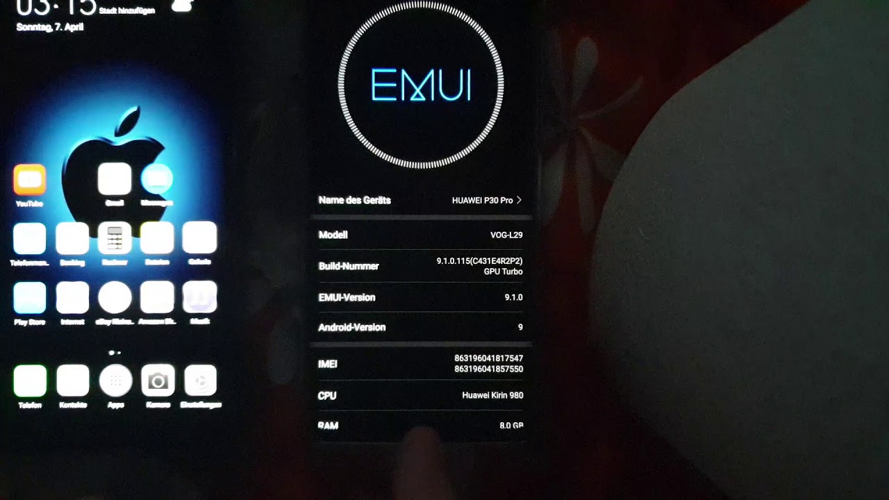Huawei P30pro Fingerprint vs P20pro Fingerprint
