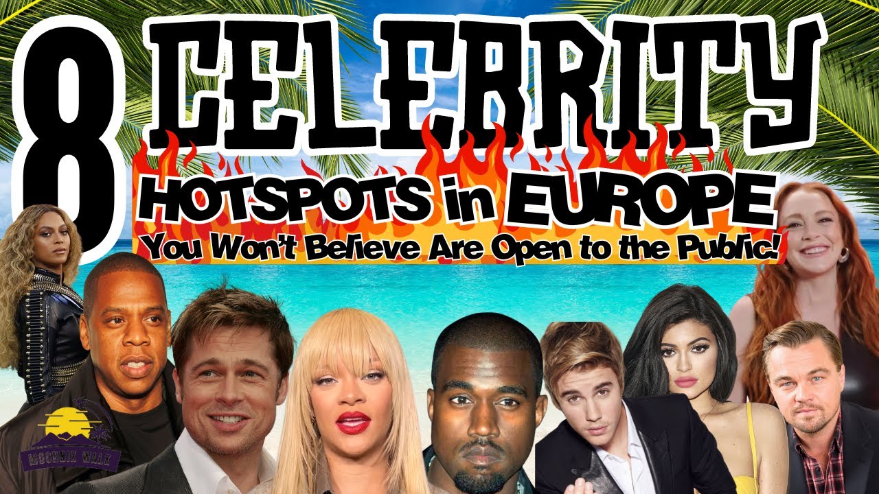 8 SECRET Destinations Hollywood Celebrities Visit in Europe