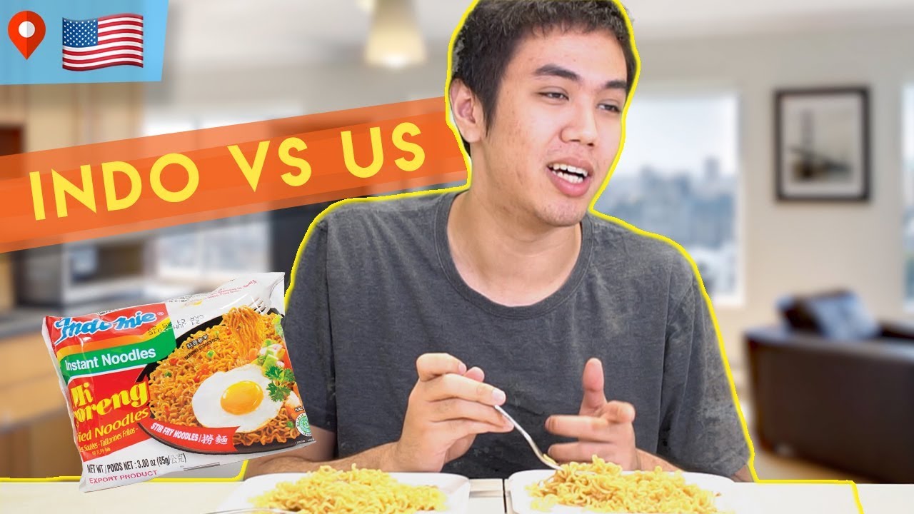 REVIEW RASA INDOMIE GORENG LOKAL VS AMERIKA (EXPORT) | Anak Rantau