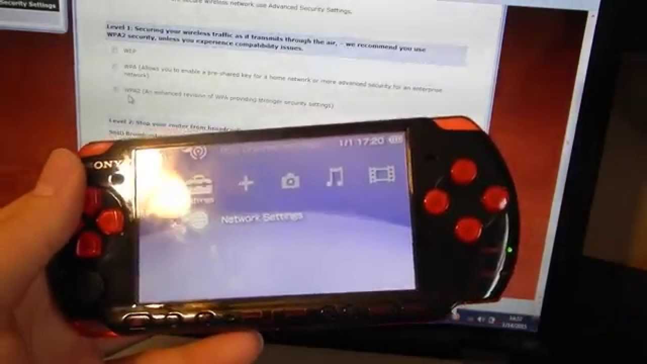 PSP error 