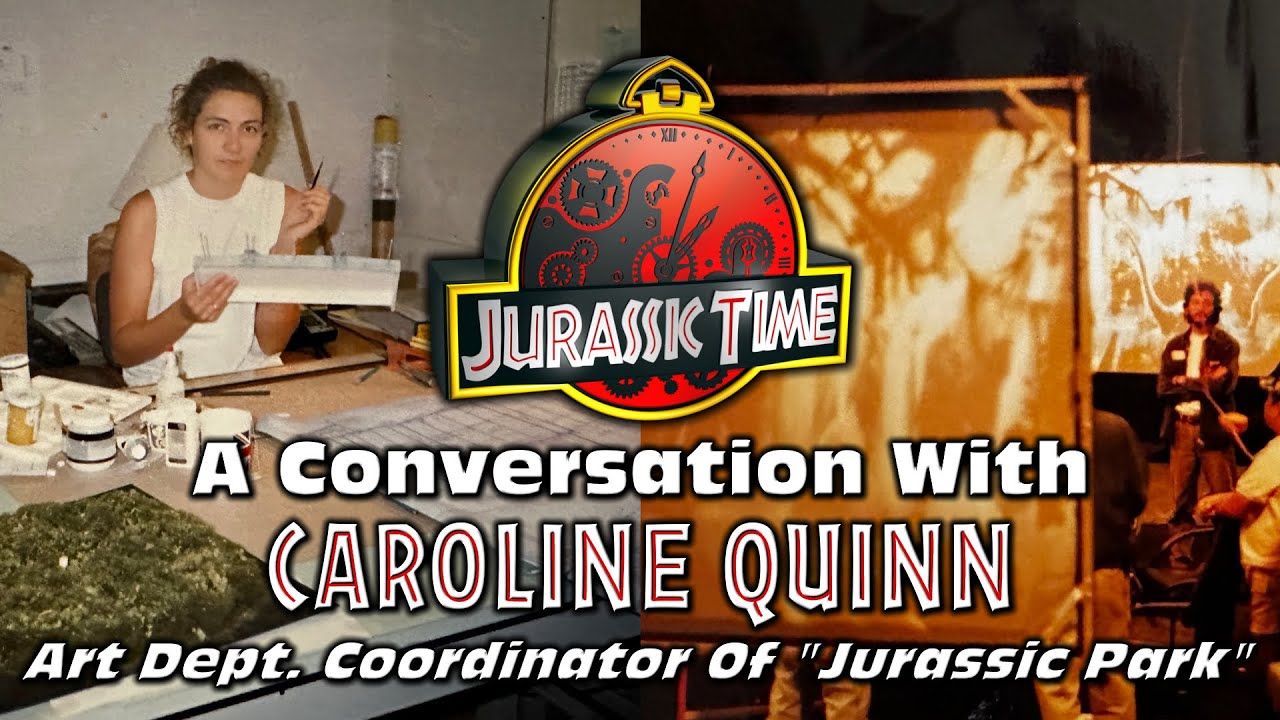 Jurassic Time Memoirs: A Conversation With Caroline Quinn - Art Dept. Coordinator Of JURASSIC PARK