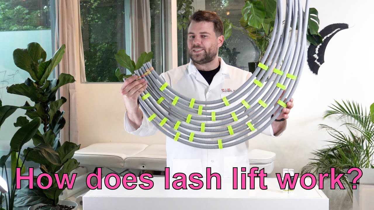 How lash lift works - The chemistry of perms