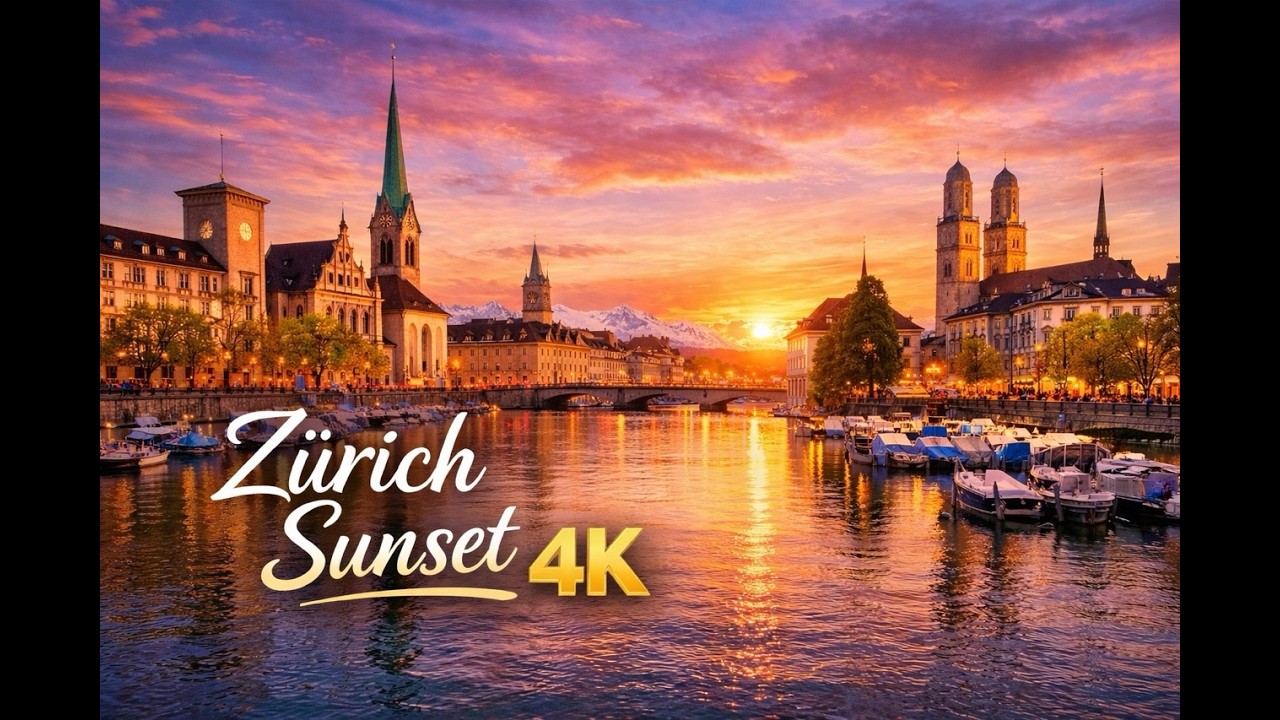 WALKING TOUR ZURICH 🇨🇭 WITH DJI OSMO POCKET 4K 60 FPS 📸 / CARNIVAL / LAKE ZURICH / OLD TOWN / LIMMAT