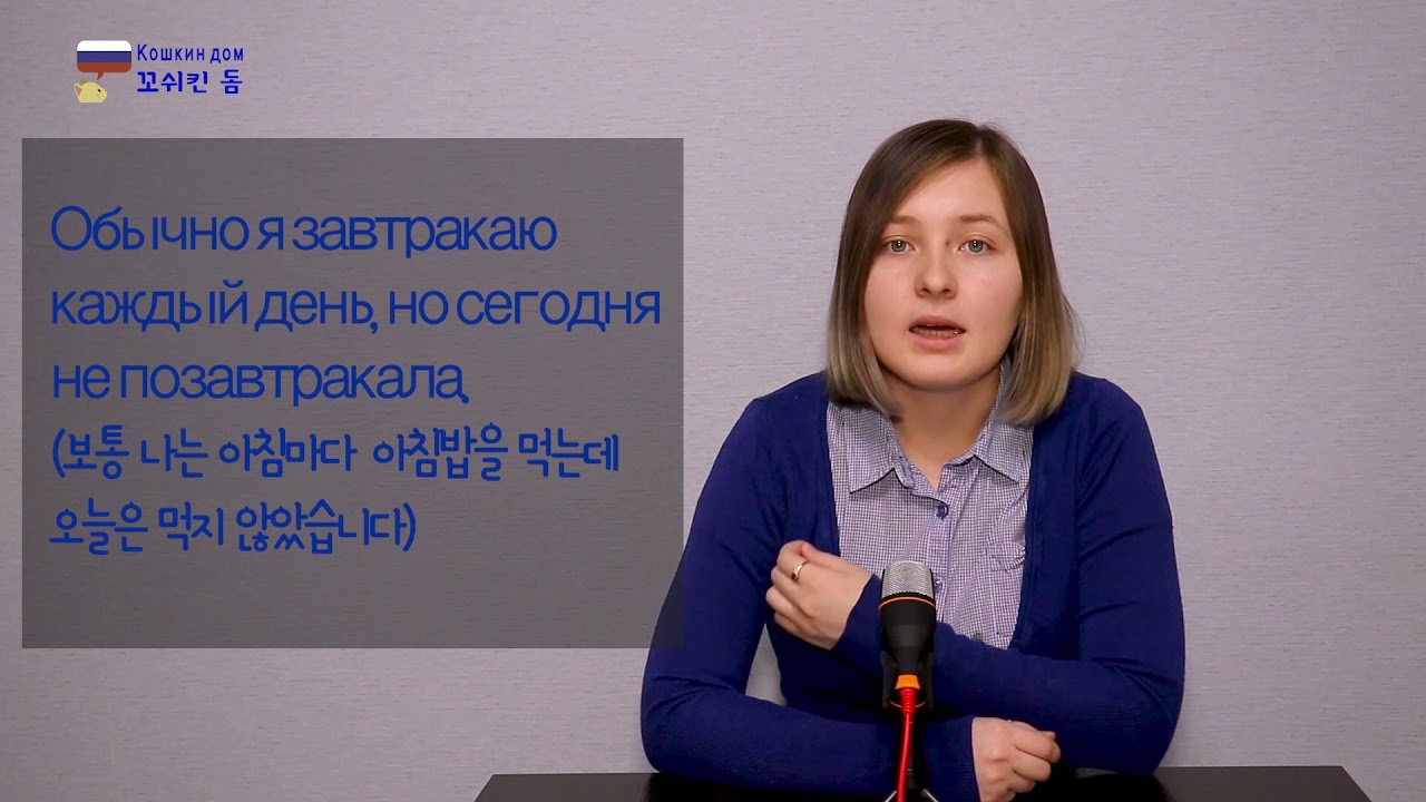 [꼬쉬킨 돔 - 문법] 러시아어 СВ/НСВ (완료/불완료) - 기본 - 1/3