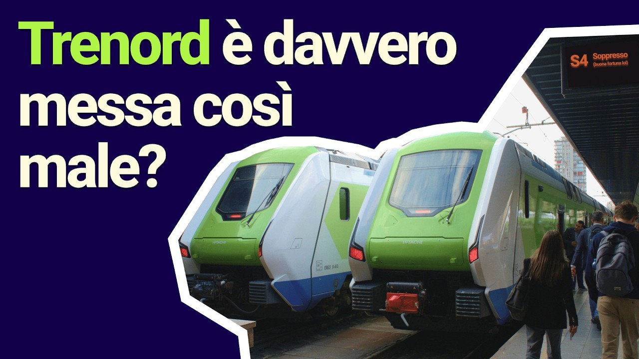 Milano, perché i treni suburbani di Trenord NON FUNZIONANO (e come sistemarli)