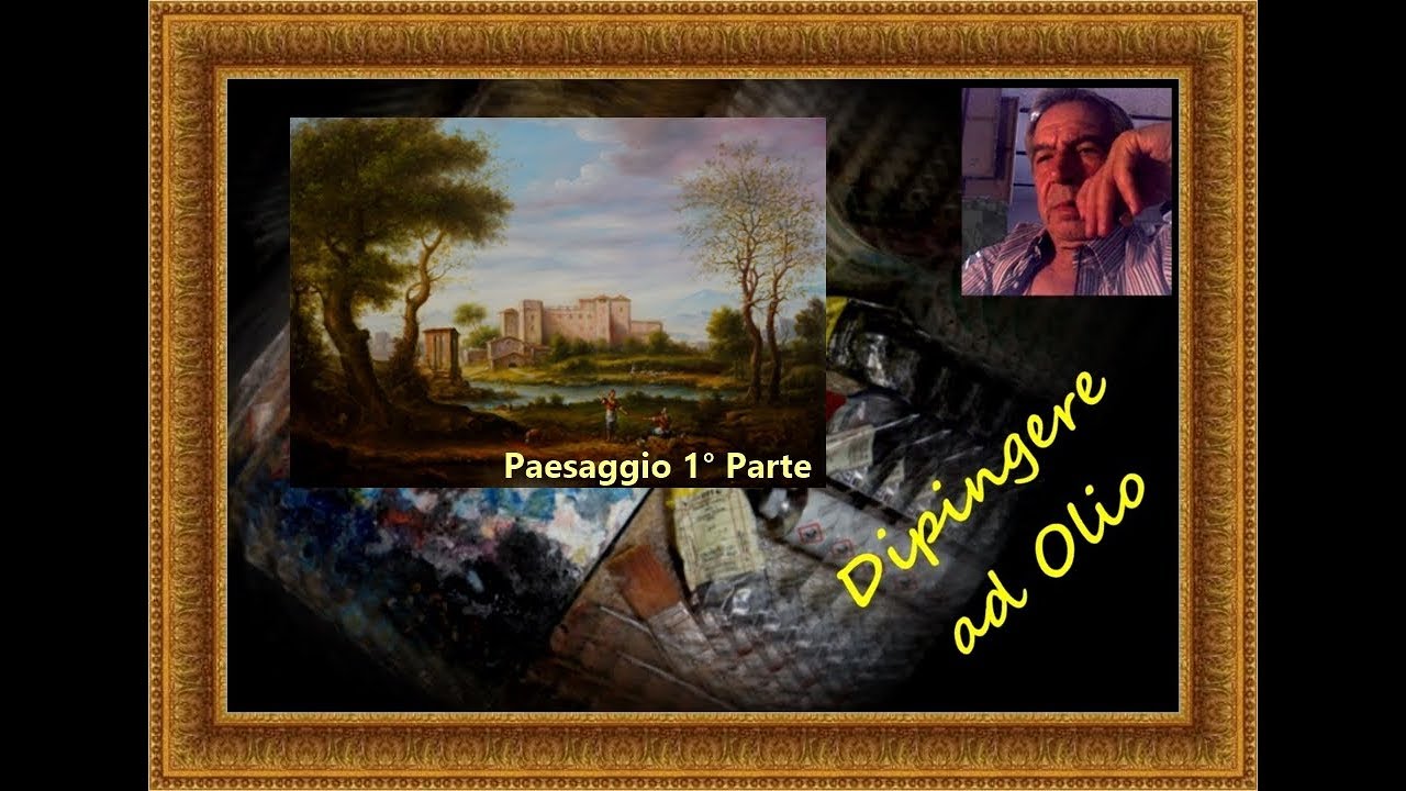 Paesaggio ad olio 1° Parte