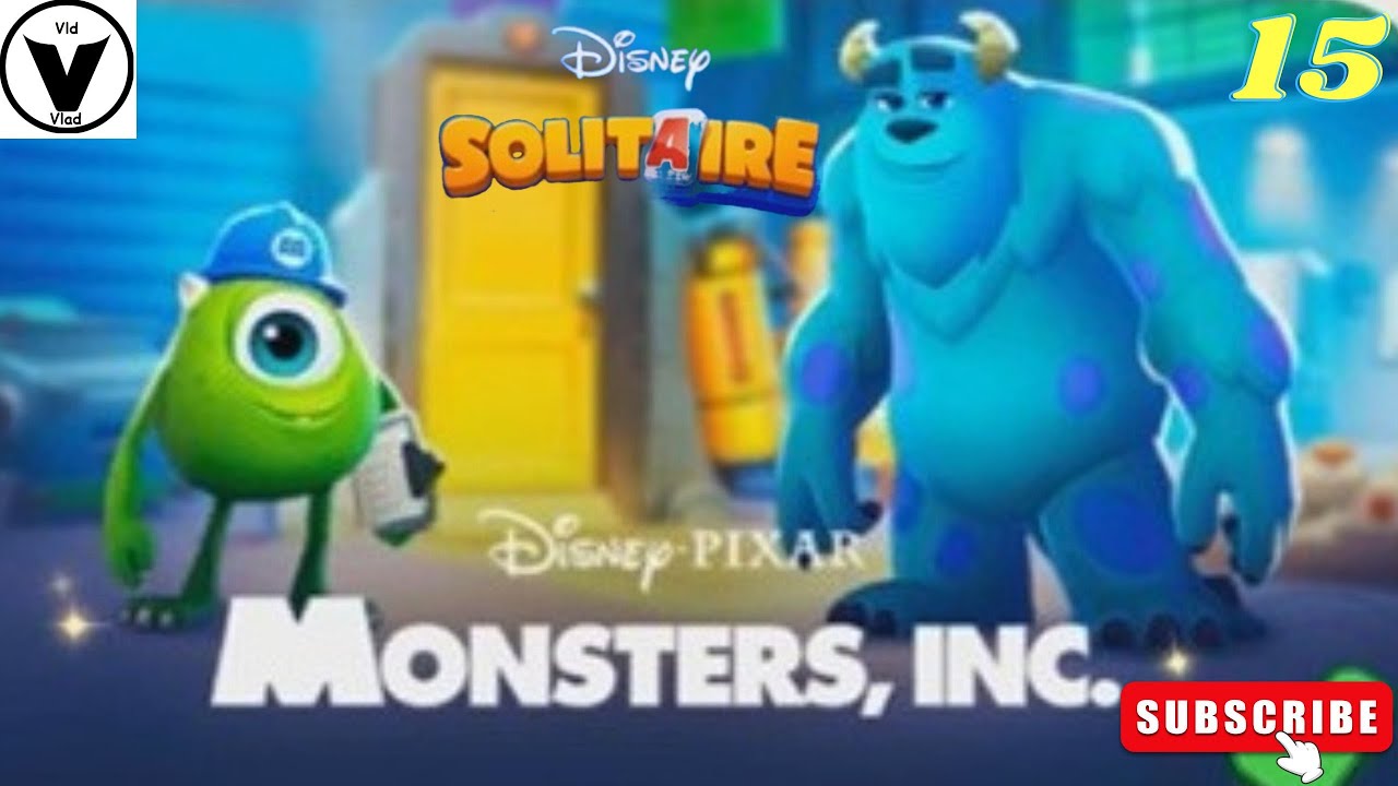 Disney Solitaire - Part 15 - 1 Scenes - Monsters, Inc.