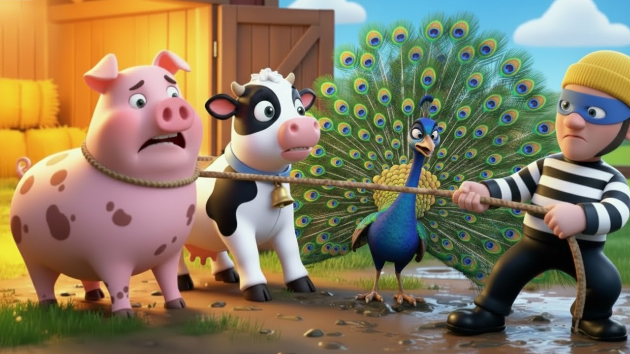 Old MacDonald’s Animals Gone!😱 | Thief in The Farm! 😱 Every Animal is Gone! 🐎