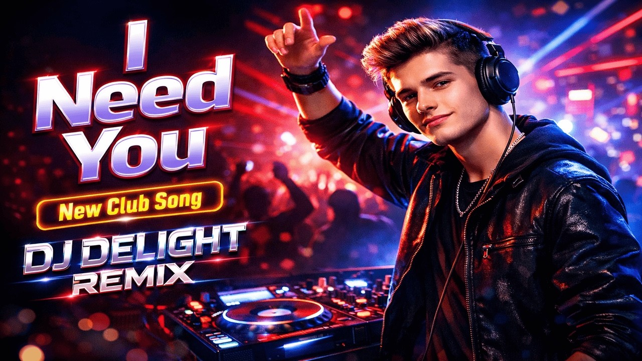 I Need You – DJ Delight Remix | New Club Song 2026 🔥