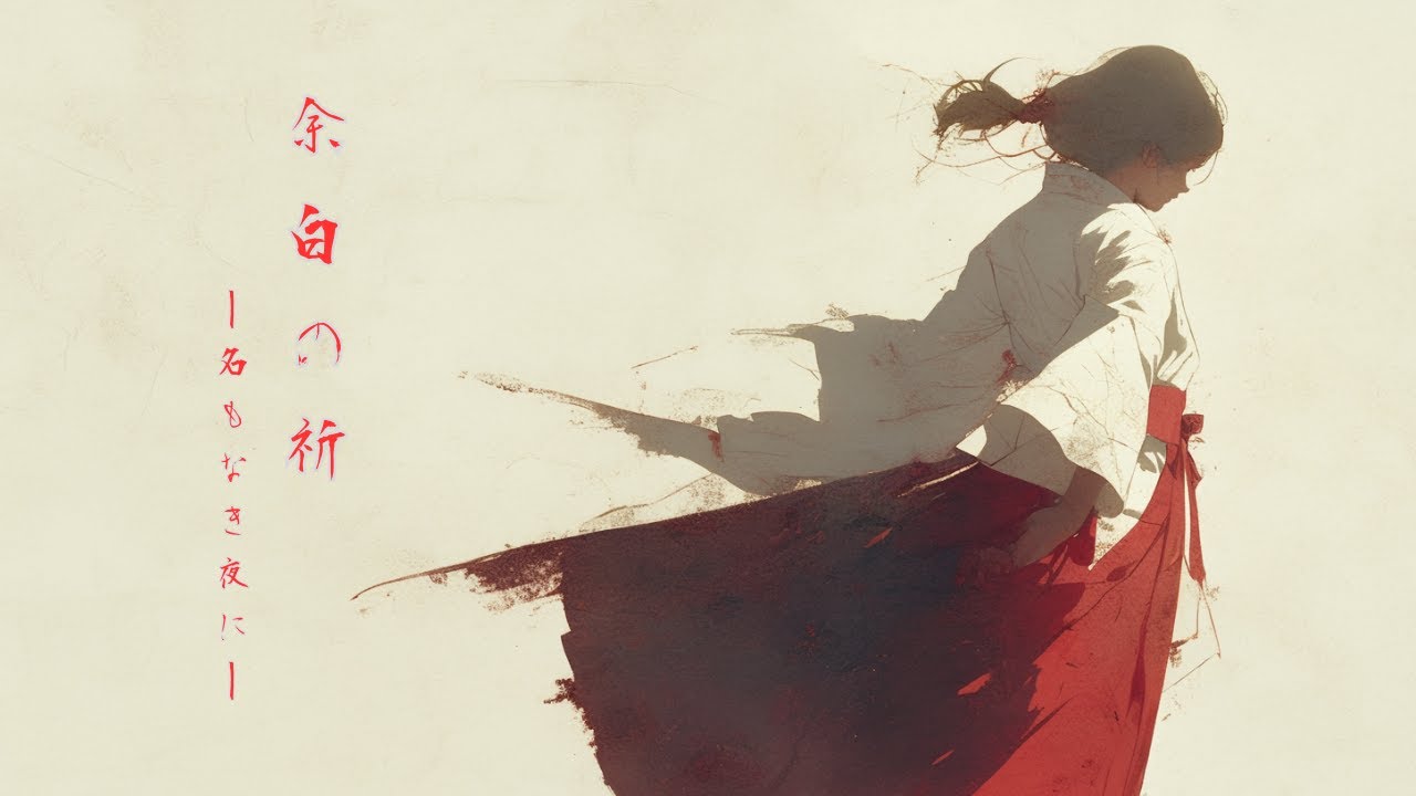 【幻想和風BGM】余白の祈 ― 名もなき夜に ―【睡眠、集中、作業、瞑想用】