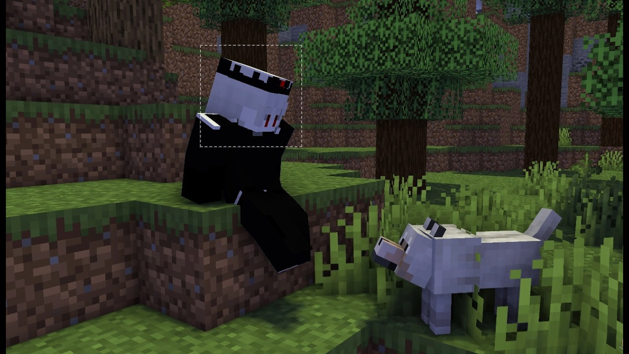 chilling while playing mace pvp