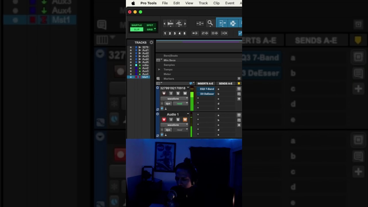 This how I wrote a hook to a beat I JUST MADE!🔥 #flstudio #jerseybeat #newproducer #protools