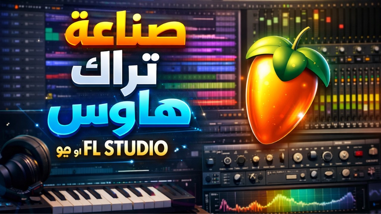 صناعة تراك ديب هاوس احترافي باستخدام FL Studio