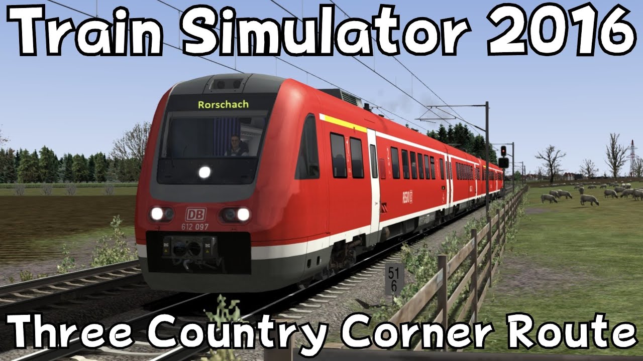 Train Simulator 2016: RSSLO BR612 on Three Country Corner Route
