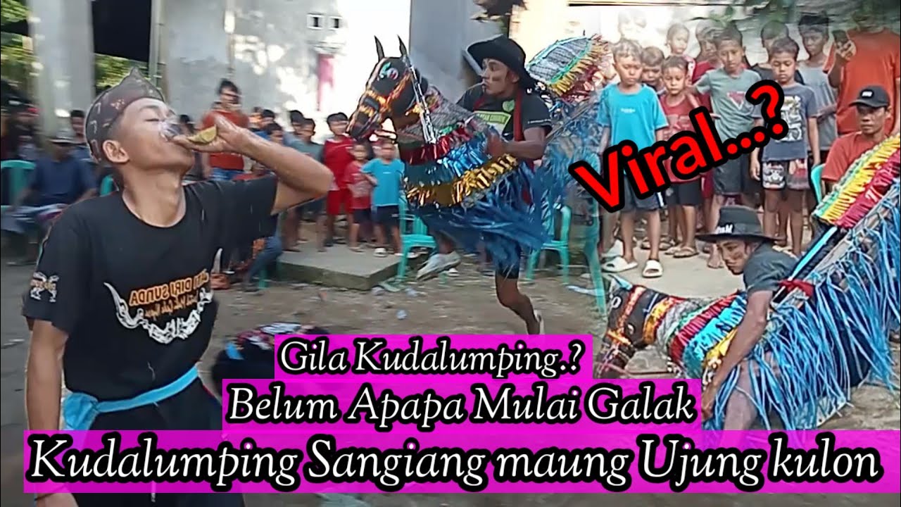 Kuda lumping Sanghyang maung Ujung kulon