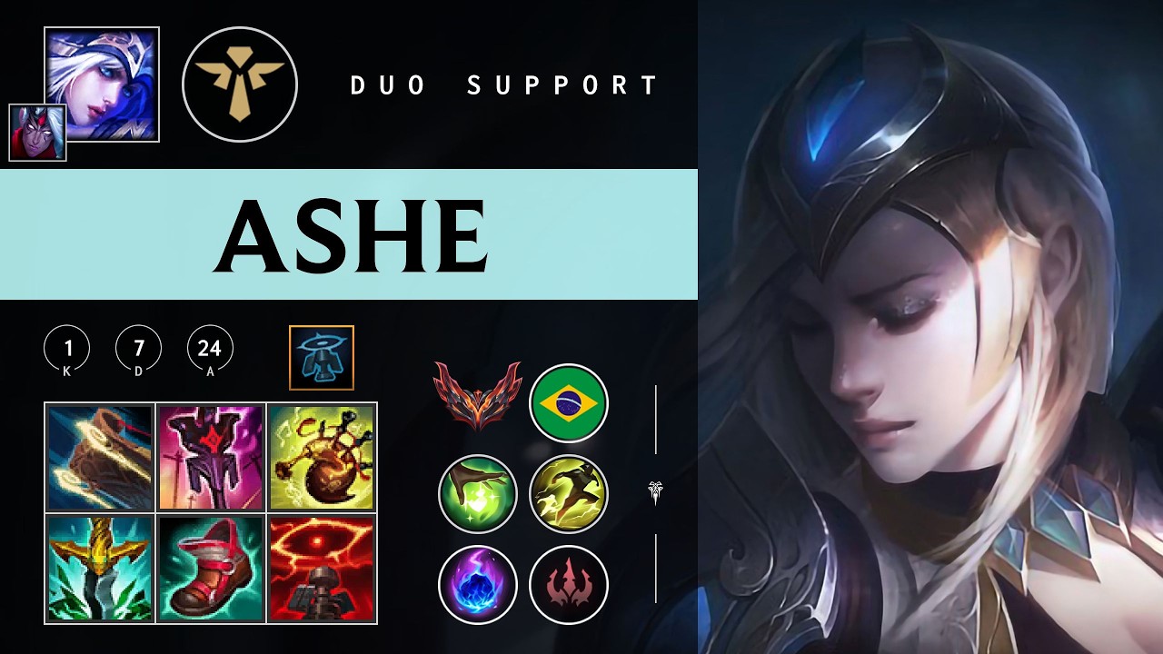 Ashe Support vs Lulu - BR Grandmaster Patch 26.05