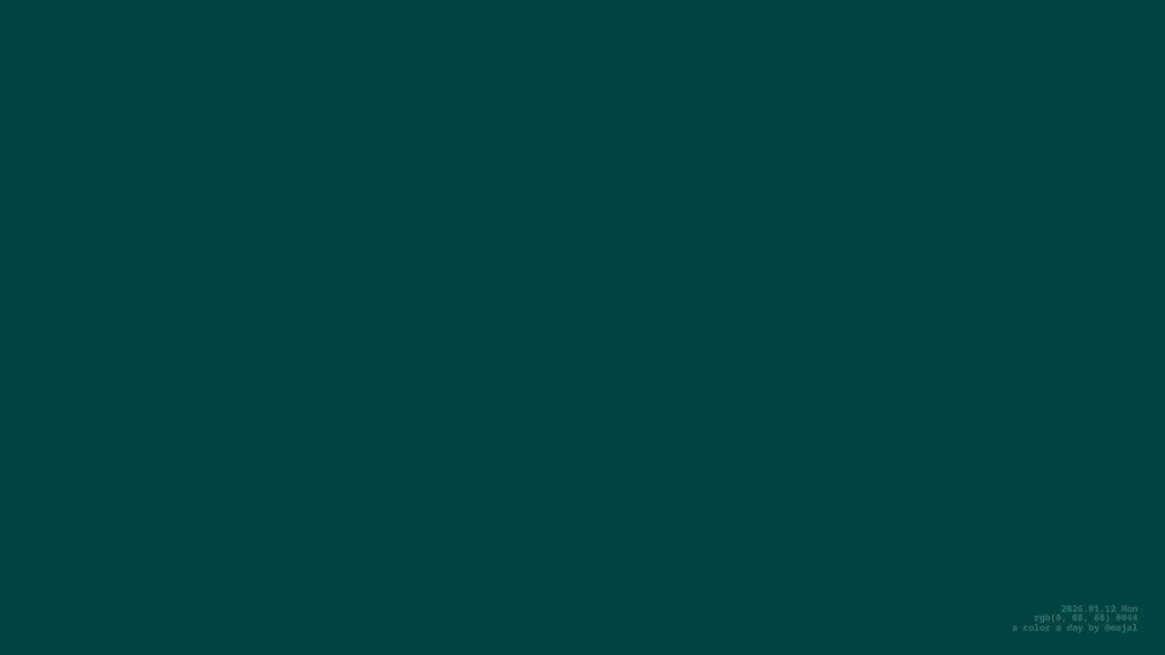 A Color a Day - 