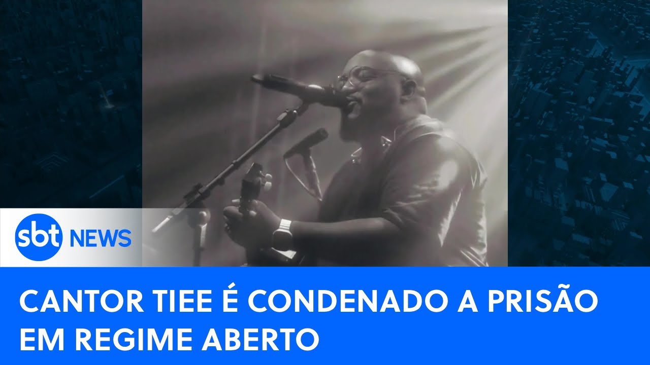Cantor Tiee &eacute; condenado por amea&ccedil;ar expor fotos de ex-namorada | #SBTNewsnaTV (12/07/23)