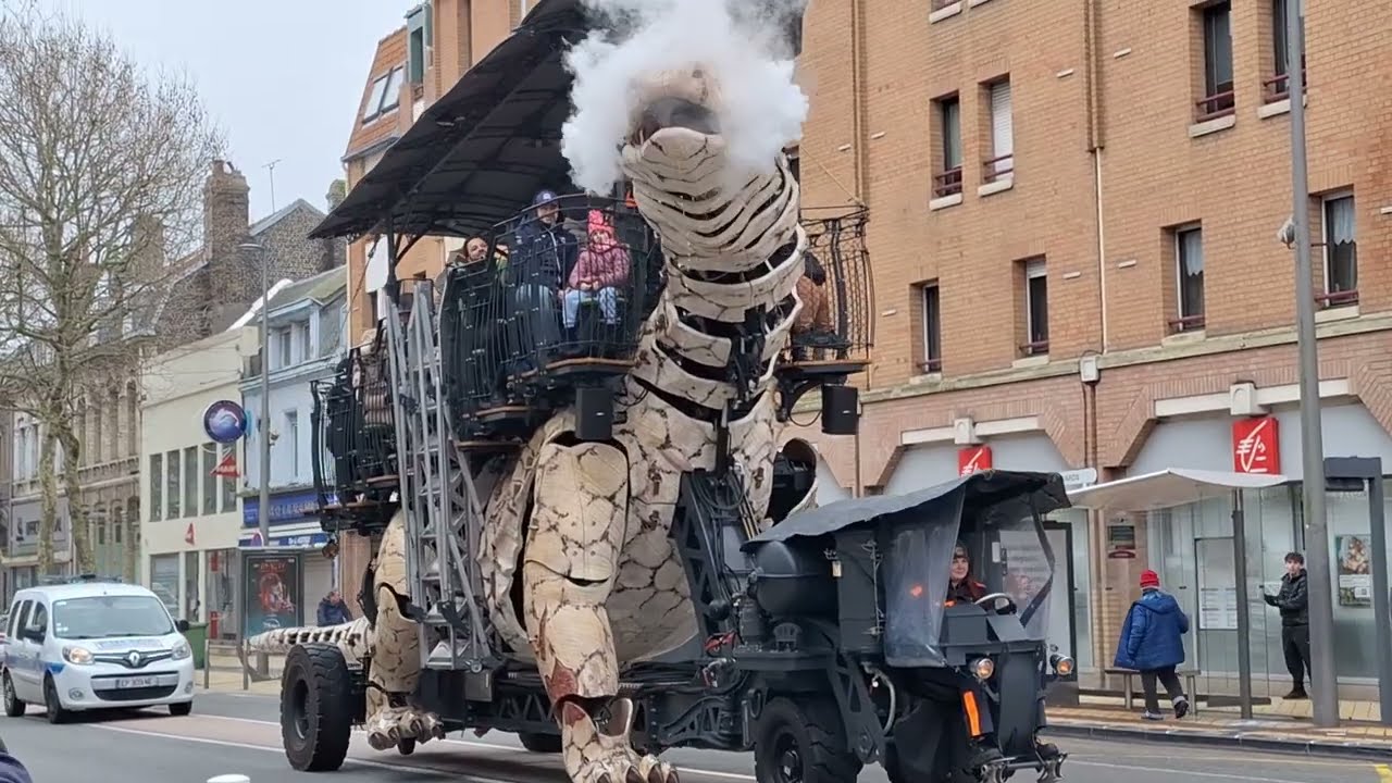 Le Varan de Calais en centre-ville