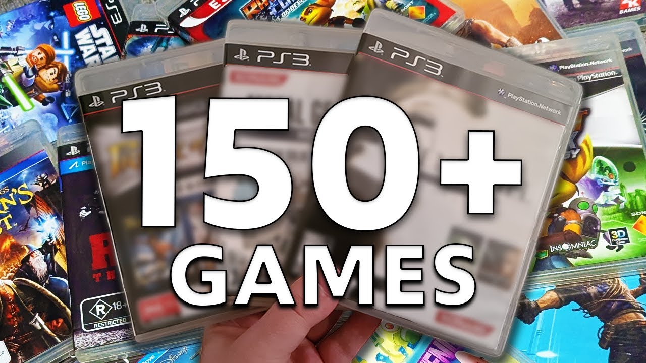 My PlayStation 3 Physical Games Collection So Far (150+ Games and Total Value)