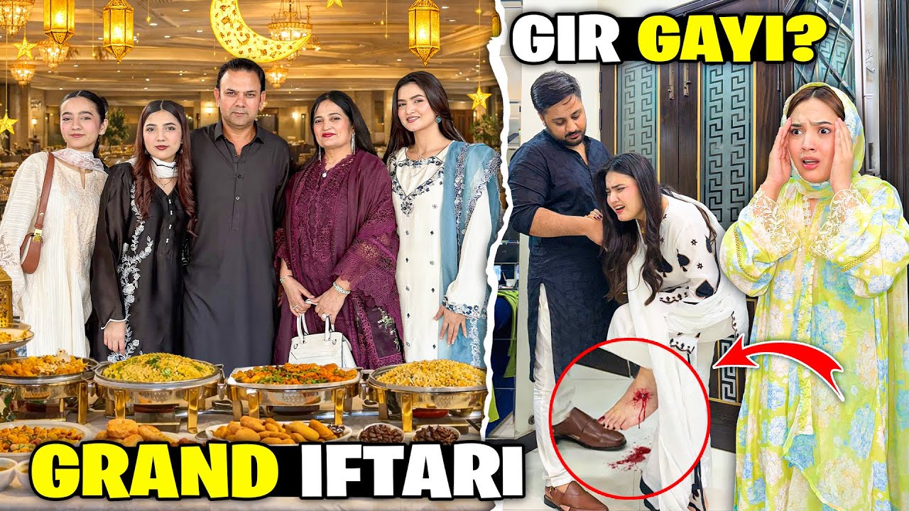 Relatives Ki Taraf Grand Iftari🥰♥️Iqra Buri Tarah Gir Gayi😰😱Mujy Cage Mein Band Kardia😡😭Sistrology  